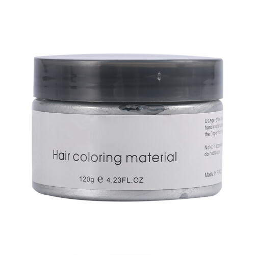 Disposable Hair Styling Wax Gray