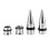36 Pezzi Espansori Orecchie Acciaio Inossidabile 2