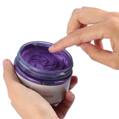 Disposable Hair Styling Wax Purple 2
