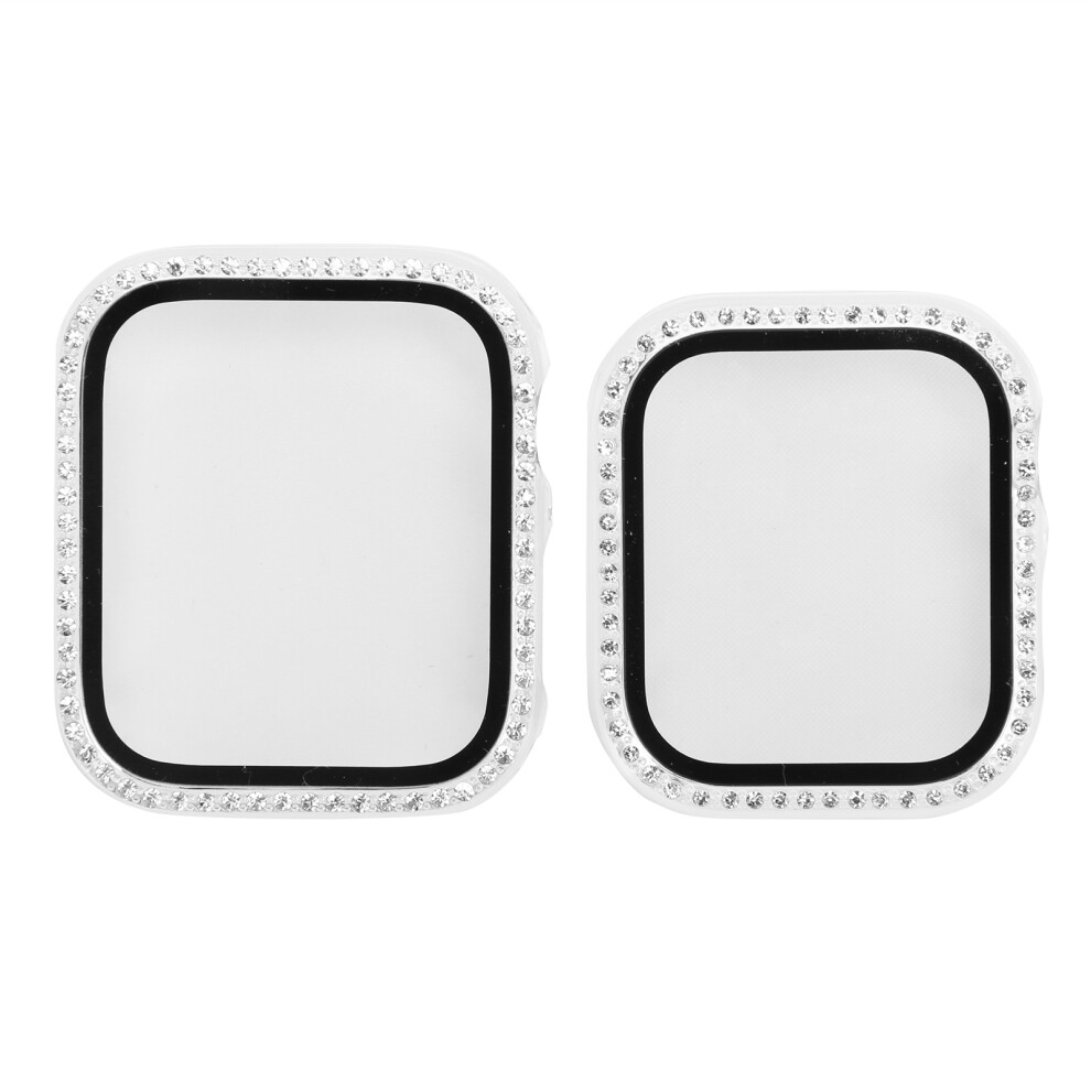 2Pcs Watch Case Cover Crystal Protective Case With Film 448787376596