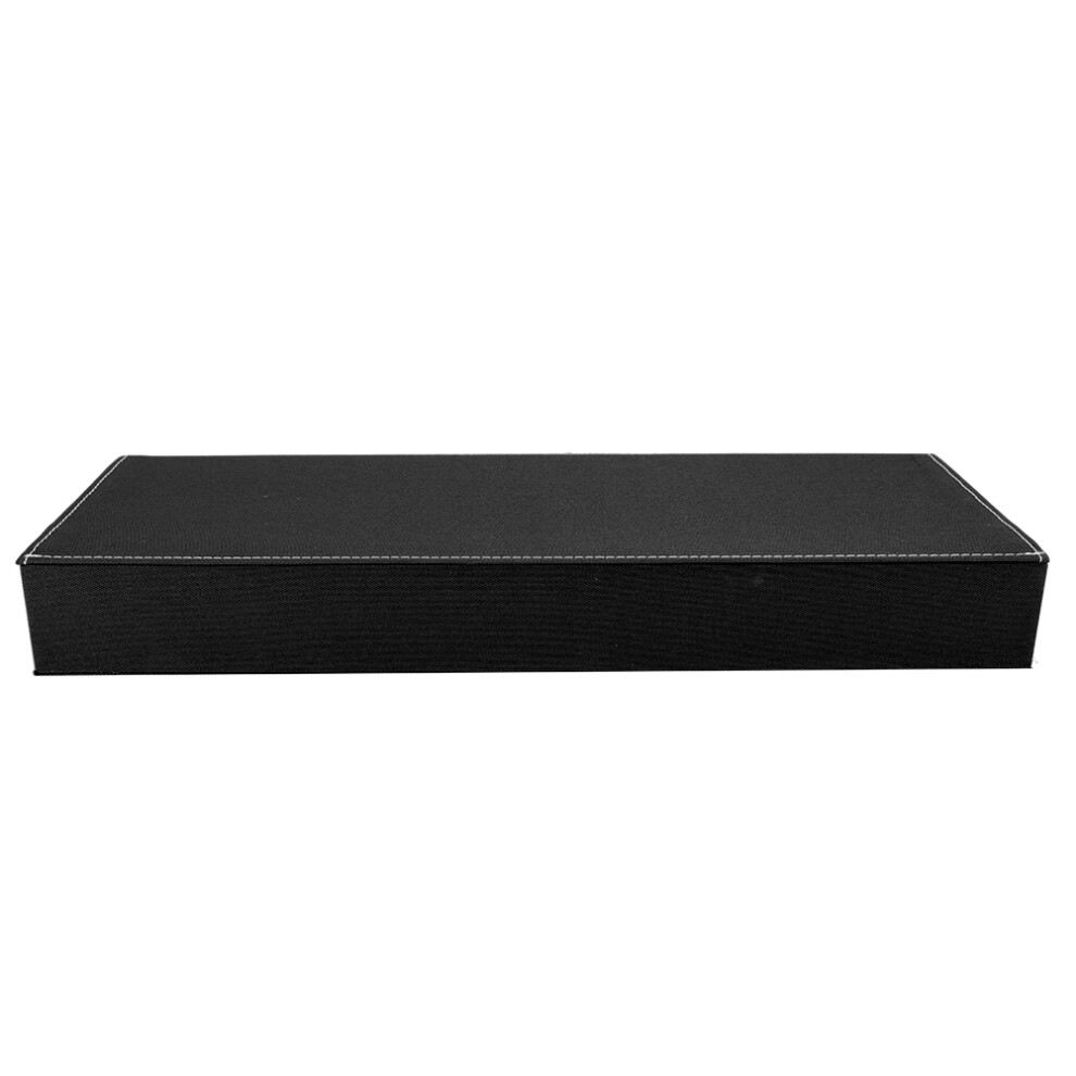 (Black) 8 Grids Portable Glasses Display Case Travel Sunglasses Organizer