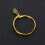(Yellow(Short)) Diamonds Holder Gemstones Spring Prong Claw Ring Yellow 3