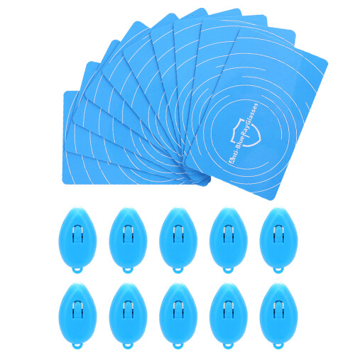10 Set Anti Blue Light Test Detection Card Blue Light Generator 1