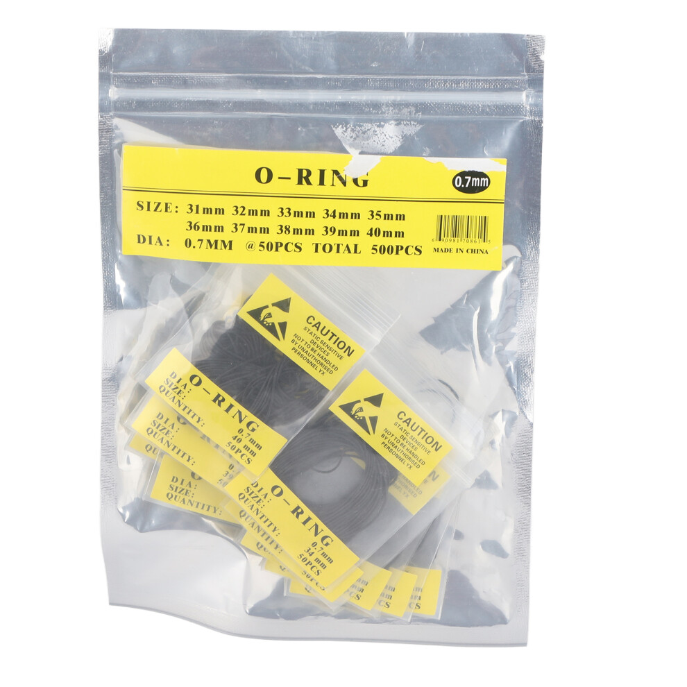 0.7Mm Thick Watch Rear Cover O-Ring Waterproof Gasket 448787381965