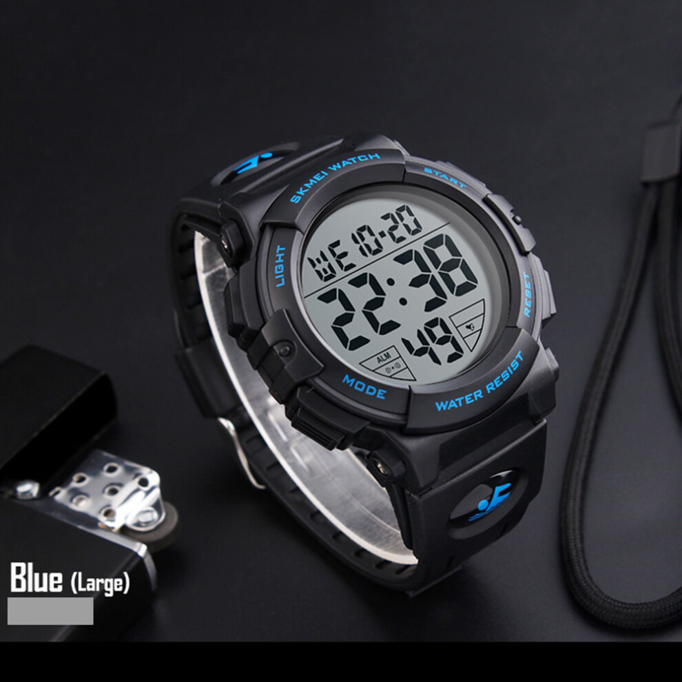 Skmei Man Watch Multifunction Waterproof Luminous 1258 Blue 448787382405