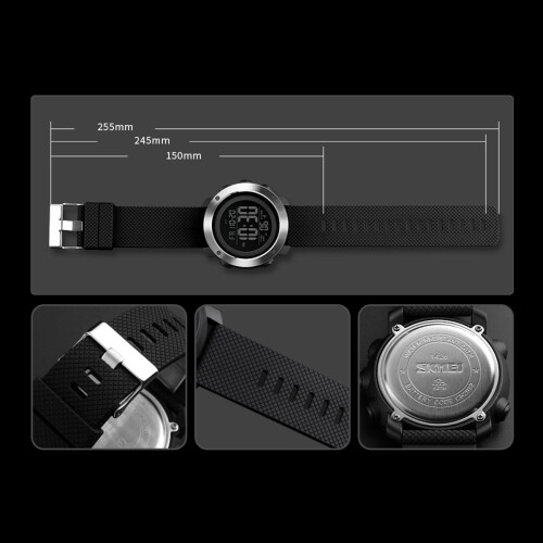SKMEI 1426 Digital Watch 5ATM Waterproof EL Backlight 2