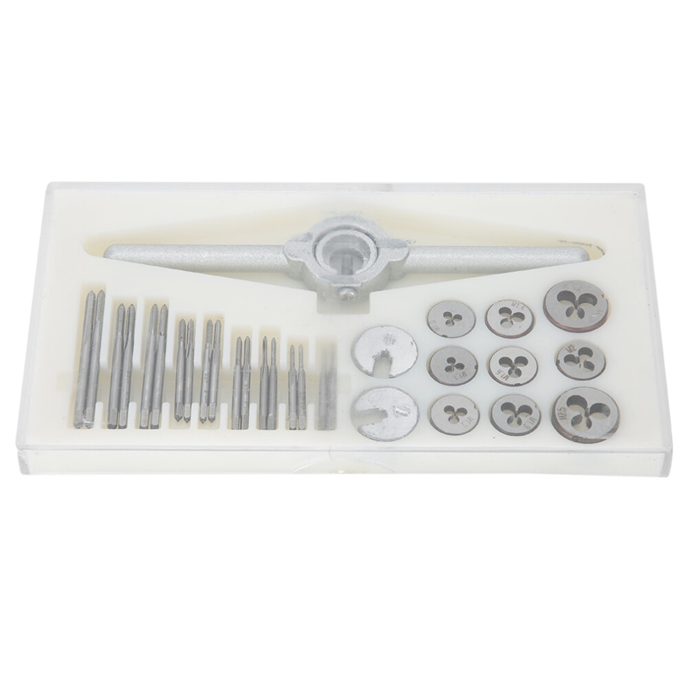 31Pcs/Set Metal Screw Tap & Die Set External Thread Tool 448787383280