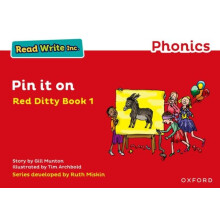 Read Write Inc. Phonics Pin It On Red Ditty Book 1 by Gill Munton Pape