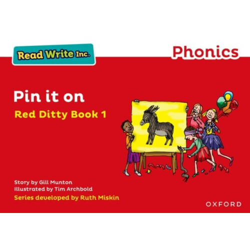 Read Write Inc. Phonics Pin It On Red Ditty Book 1 by Gill Munton Pape