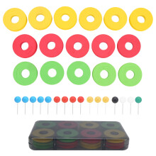 16pcs Fishing Line Storage Foam Spools Winding Tool