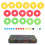 16pcs Fishing Line Storage Foam Spools Winding Tool 1