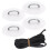 (White Patch) 4pcs Inflatable Boat Kayak DRing Pad Patch White 1