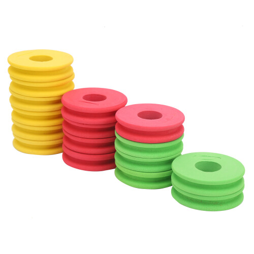 16pcs Fishing Line Storage Foam Spools Winding Tool 1