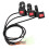 3Pcs Electric Bike Handlebar Gear Switch Replacement 2