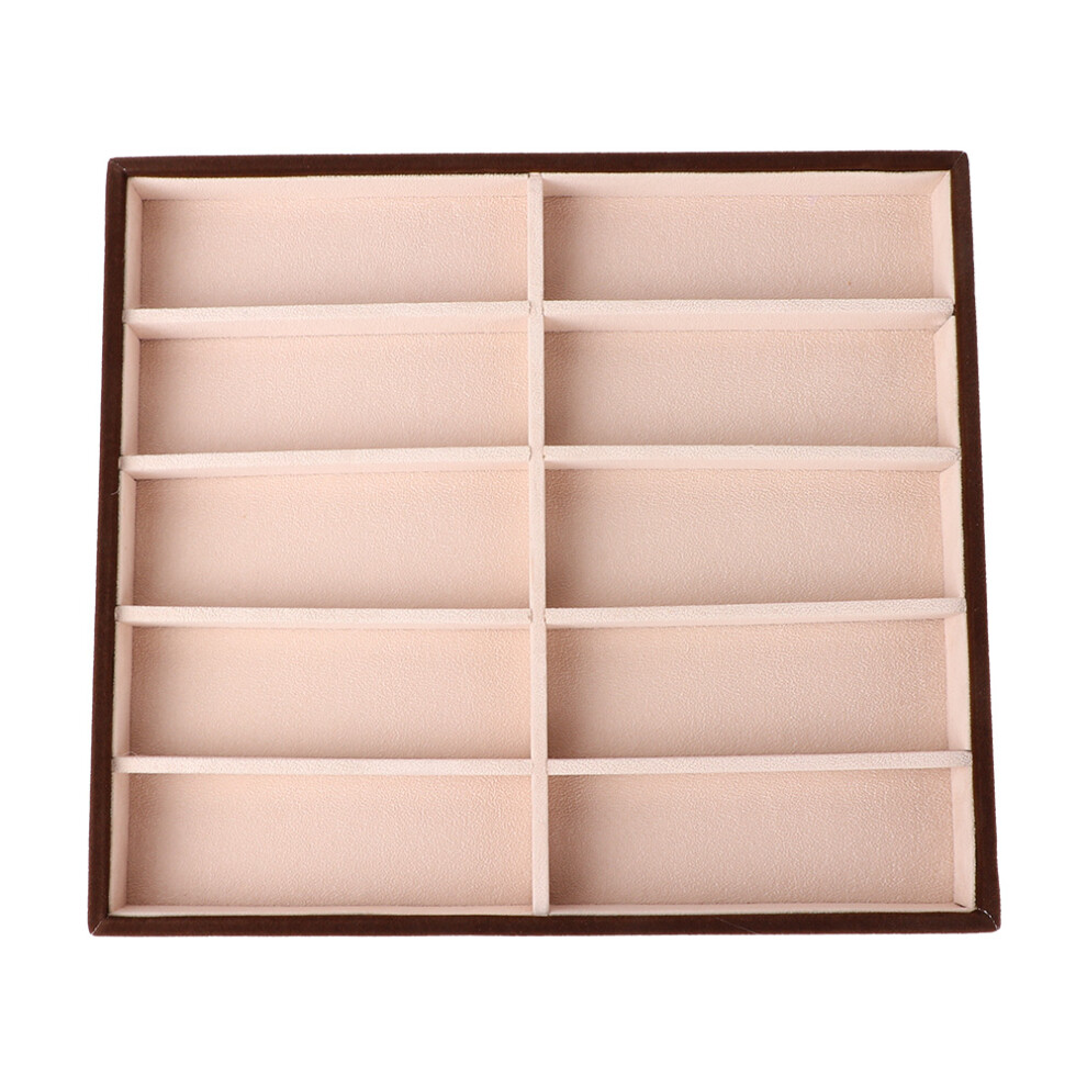 Sunglass Box 10 Grids Glasses Organizer Display Case