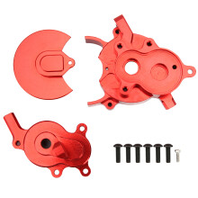 (Rouge) Aluminum Alloy Transmission Case Set for Redcat GEN8 1/10 RC