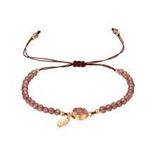 Retro Women Bead String Hand Chain Bracelet Jewelry