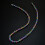 Two-Piece Suit Black Gallstone Necklace 3