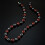 Two-Piece Suit Black Gallstone Necklace 2