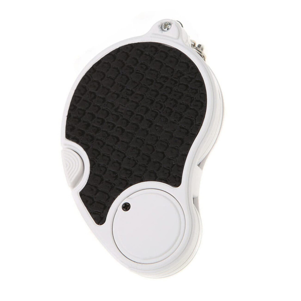 Practical Magnifier Pendant LED Magnifier Keychain Folding Magnifying Mirror For Reading Coin Collectors Jewelers