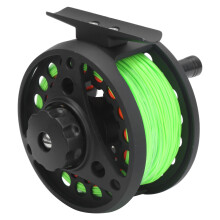75mm Fly Fishing Reel 1:1 Speed Aluminum Alloy Metal