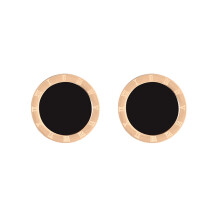 Women Circular Ear Stud Earrings Jewelry