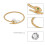 Retro Women Bead String Hand Chains Bracelets 2