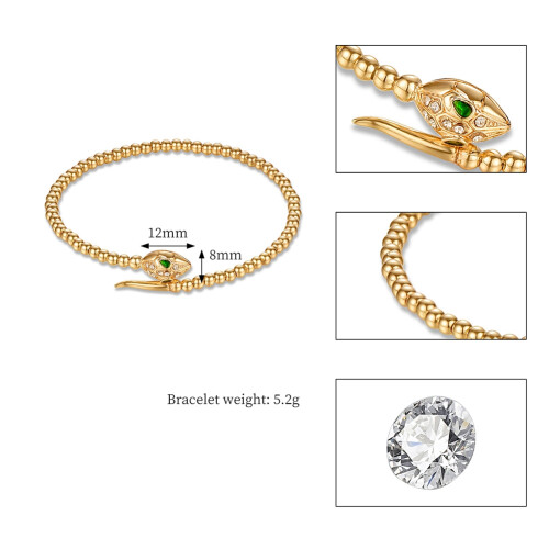 Retro Women Bead String Hand Chains Bracelets 1