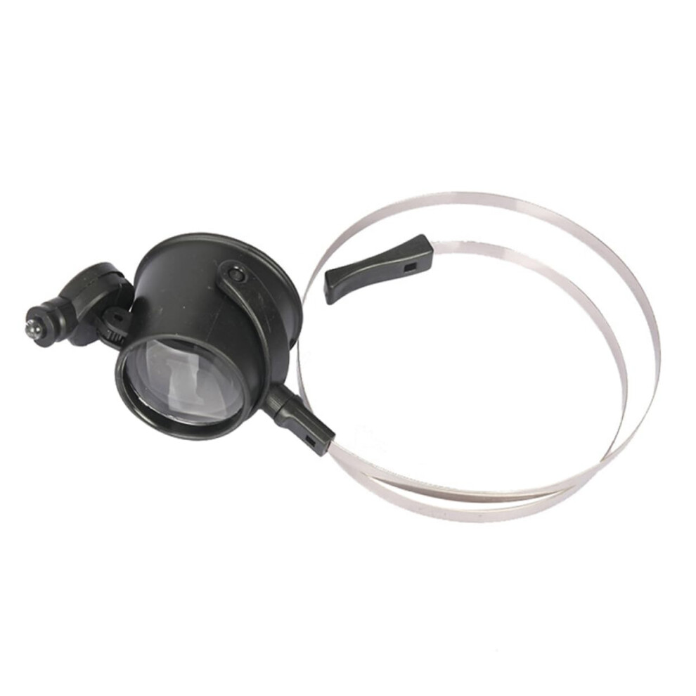 Light Magnifying Glass For Reading Wearable Reading Magnifier With Built-In Portable And Compact For Elderly