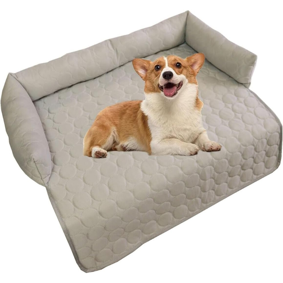 Cooling Mat For Dogs 90 X 90 Cm, Self-Cooling Gel Pad, Scratch-Resistant, Non-Toxic Pet Mat For Dogs And Cats-image-OPC-PMMBRBN-NEW