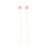 Line Ear Stud Earrings Jewelry Accessory CHB-341 Pink 1