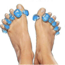 (As show, S) Yogatoes Gems: Gel Toe Stretcher & Toe Separator Americas Choice For Fighting Bunions, Hammer Toes, & More