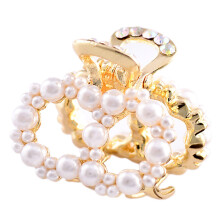 Women Rhinestone Pearl Hairpin Clip(1738)