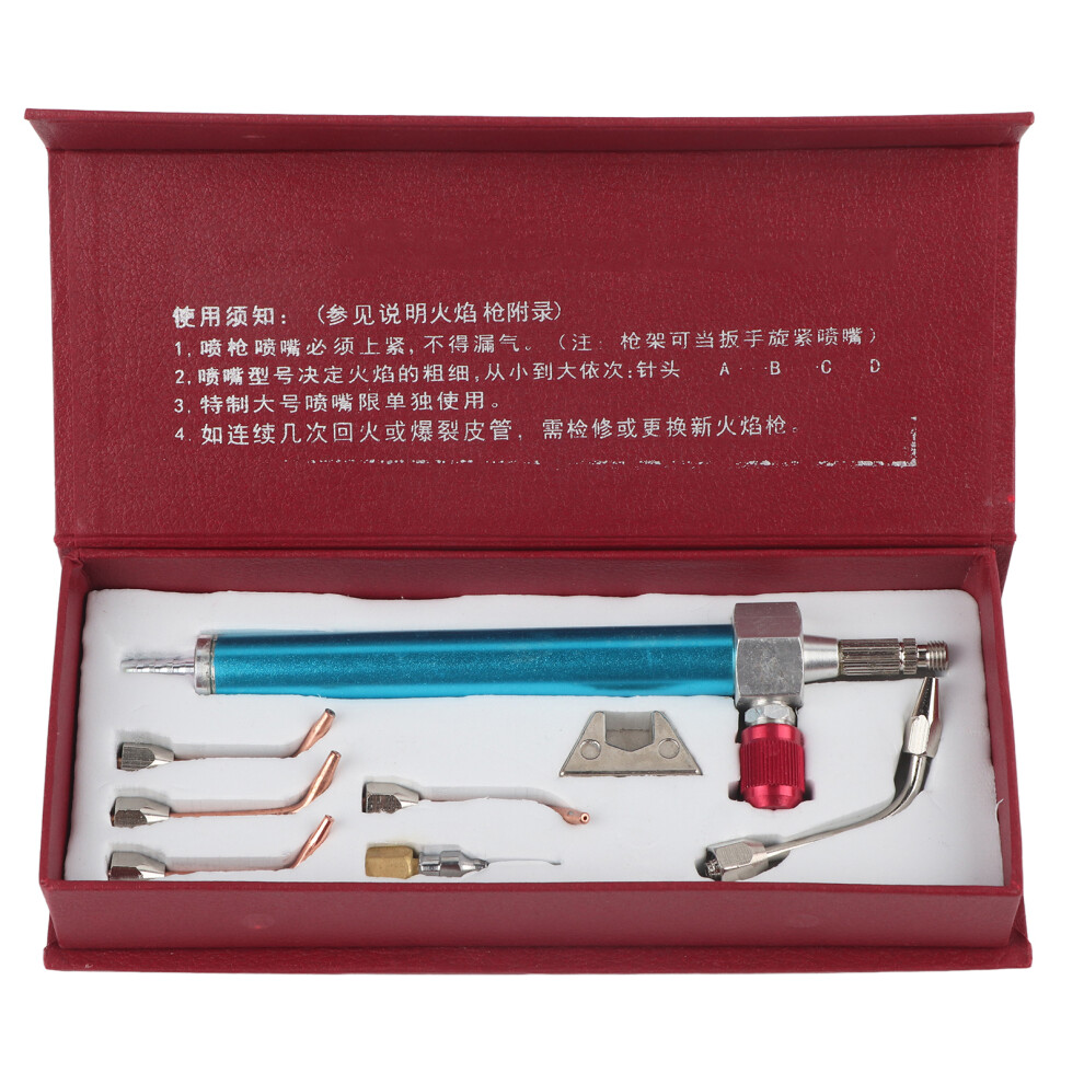 Oxygen Torch Jewelry Welding Soldering Gun With 5 Tips 448787527127