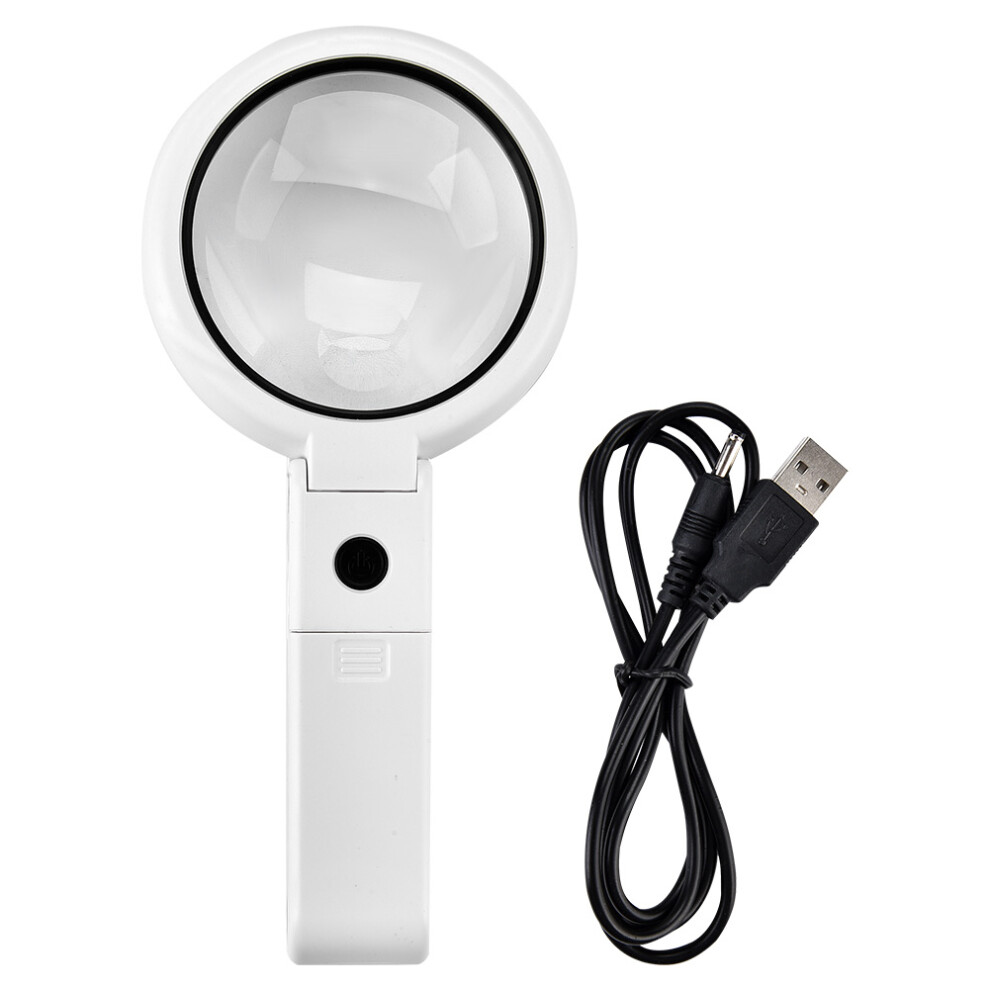 5/11X Magnifying Glass with 8 LED Light Reading Magnifier