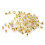 Alloy Soft Clear Earrings Safety Backs Stoppers (Gold) 1