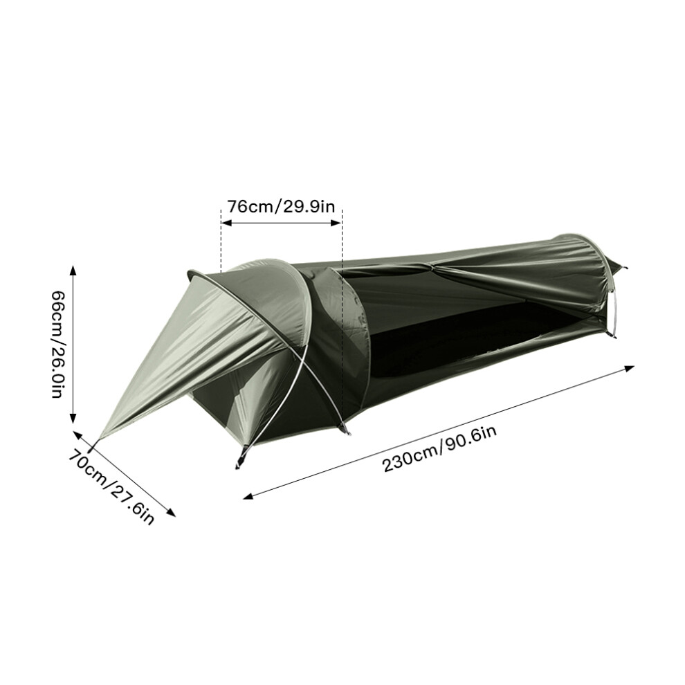 Lightweight Solo Camping Tent with Mesh Windows & Aluminum Poles-image-OPC-PMMC2QZ-NEW