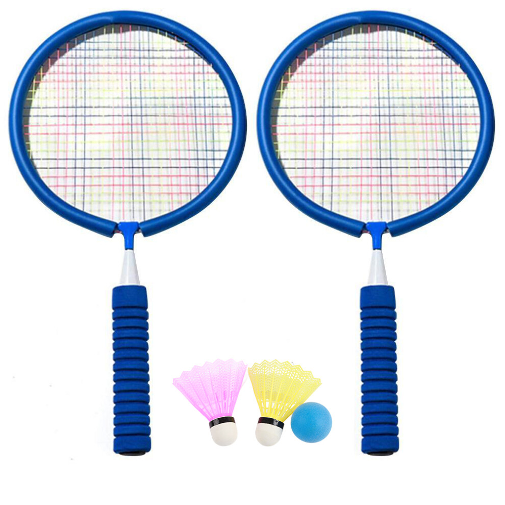 Portable Badminton Racket Set 2 Shuttles Carrying Bag Kids-image-OPC-PMMC2WR-NEW