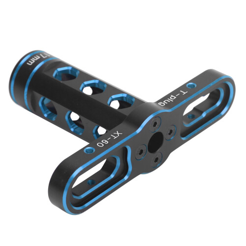 (Blue) 17mm RC Hex Nut Socket T Sleeve Tool Aluminum Alloy 1