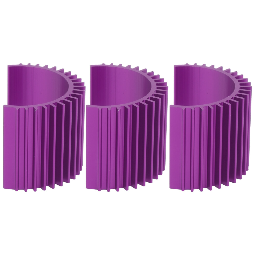 (Purple) 3pcs Aluminum Heat Sink for WLtoys 124019 RC Car-image-OPC-PMMC56R-NEW