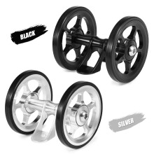 Aluminum Alloy Bike Double Roller Rear Wheel Replacement for Brompton