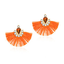 Women Tassels Ear Studs Earrings Jewelry