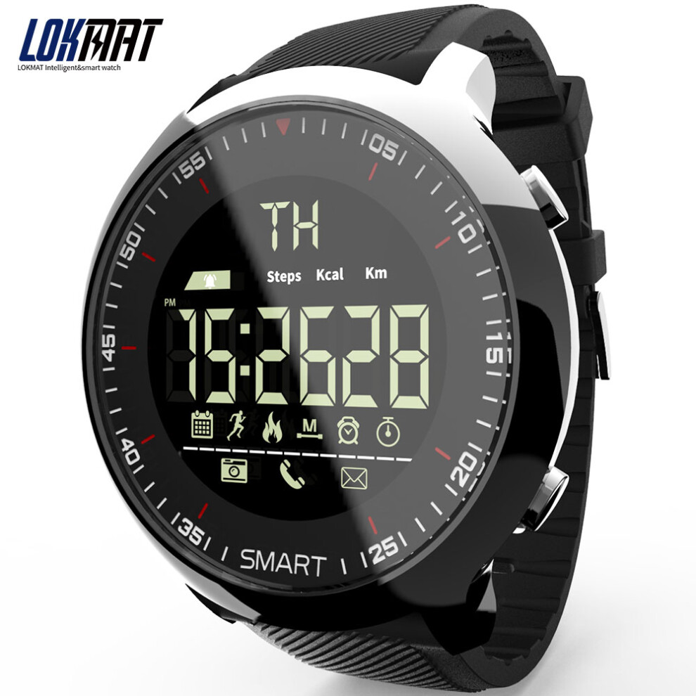 Mk18 Smart Watch Sport Lcd Waterproof Pedometer Bt Swim Ios Android 667859164323