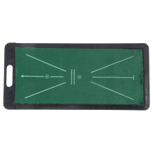 Mini Golf Putting Practice Mat Indoor Outdoor Flannel Rubber Pad