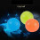 5 Pcs Hand Grip Balls TPR Strength Trainer Stress Relief 4
