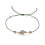 3PCS Men Women Handmade Adjustable Rope Beading Bracelet Bangle Set 5