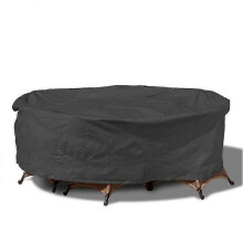 (227x100cm, black) Outdoor Garden Furniture Round Cover,Table Chair Waterproof Cover,Patio Rain Snow Dustproof Cover
