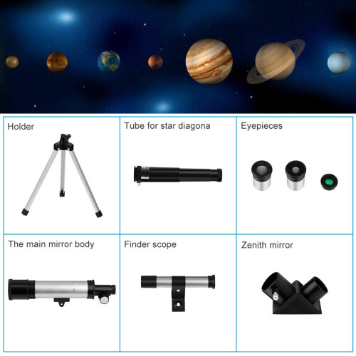 Astronomical Telescope with Tripod for Children Beginners