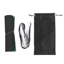 Golf Batting Mat Swing Hitting Pad Training W/Track Indoor Outdoor