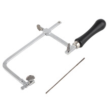 Adjustable Sawbow Ushape Hacksaw 12pcs Spiral Blades